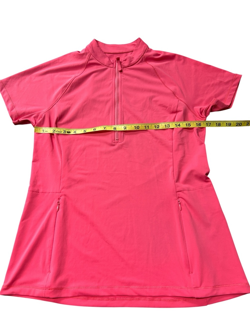 Title Nine Pink Outdoor Quarter Zip Top women’s Medium - Picture 6 of 7